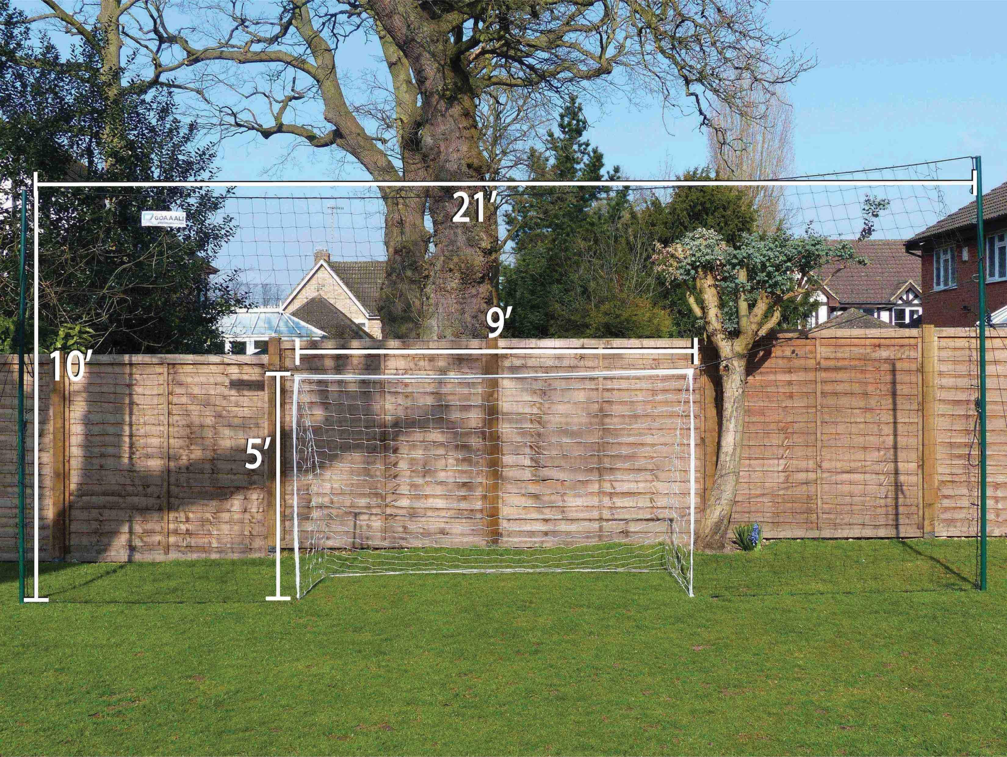 Open Goaaal Junior Soccer Goal/Rebounder/Backstop