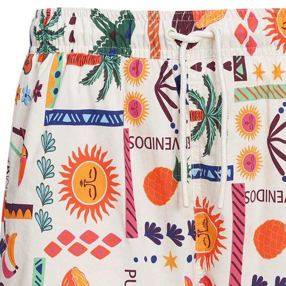 Jonas Nielsen Herren Badeshorts mit Allover-Print