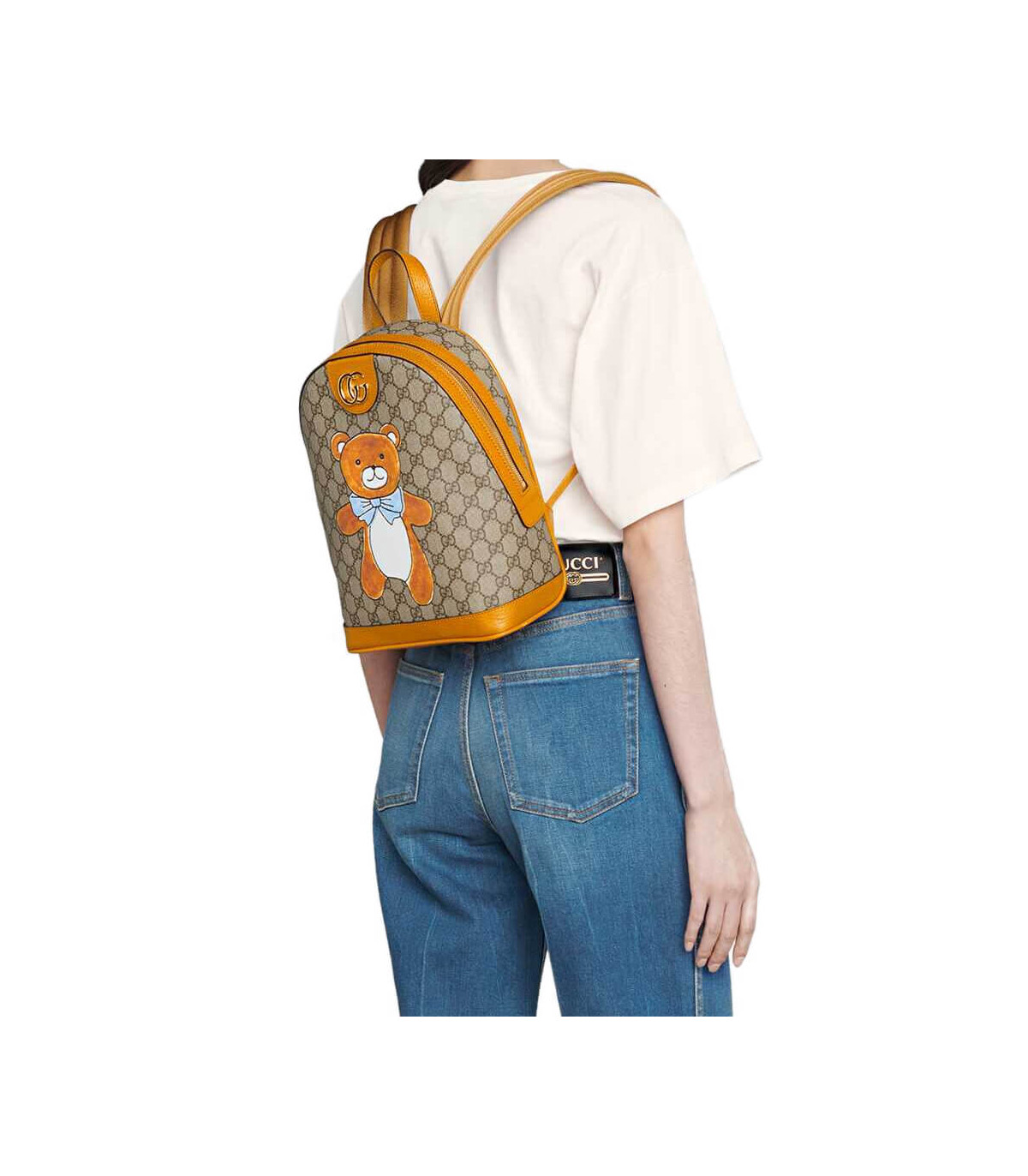 KAI x Gucci Teddy Bear Print Backpack