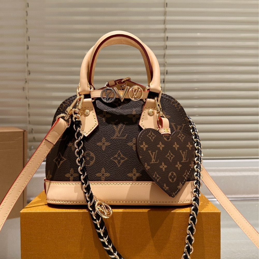 Louis Vuitton Alma Monogram BB Brown 9.8 Inches M14339