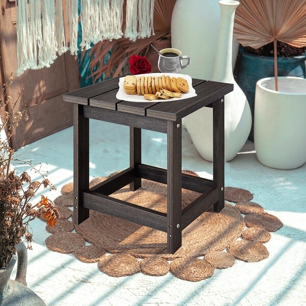 Side Table,Pool Composite Patio Table