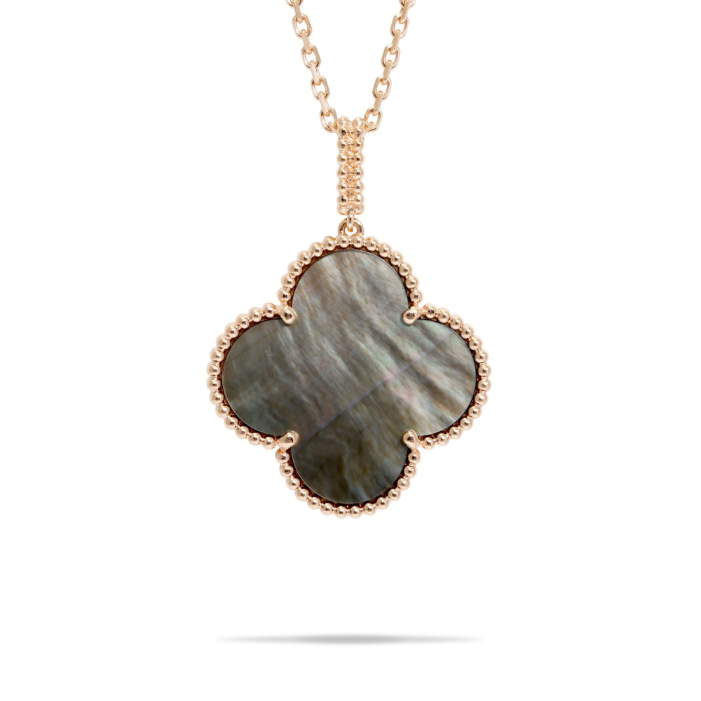Van Cleef & Arpels Magic Alhambra Necklace 18K Rose Gold Mother of Pearl VCARP6I200