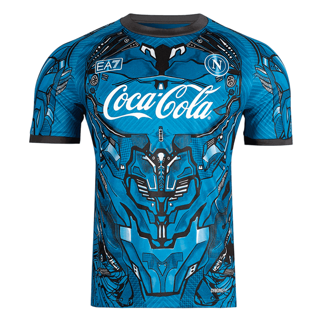 Napoli Pre-Match Soccer Jersey 2025/26 Blue