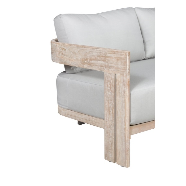 Paradiso Teak Wood Sofa Natural Look
