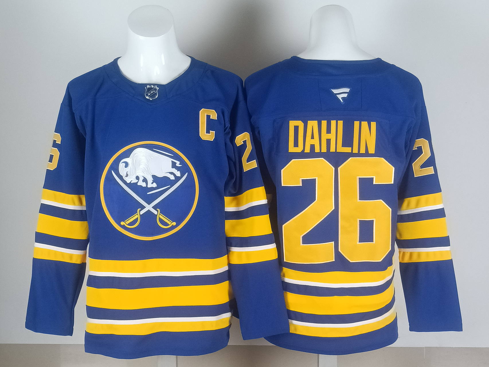 Men's Buffalo Sabres Rasmus Dahlin #26 Fanatics Royal Home Breakaway Player Jersey