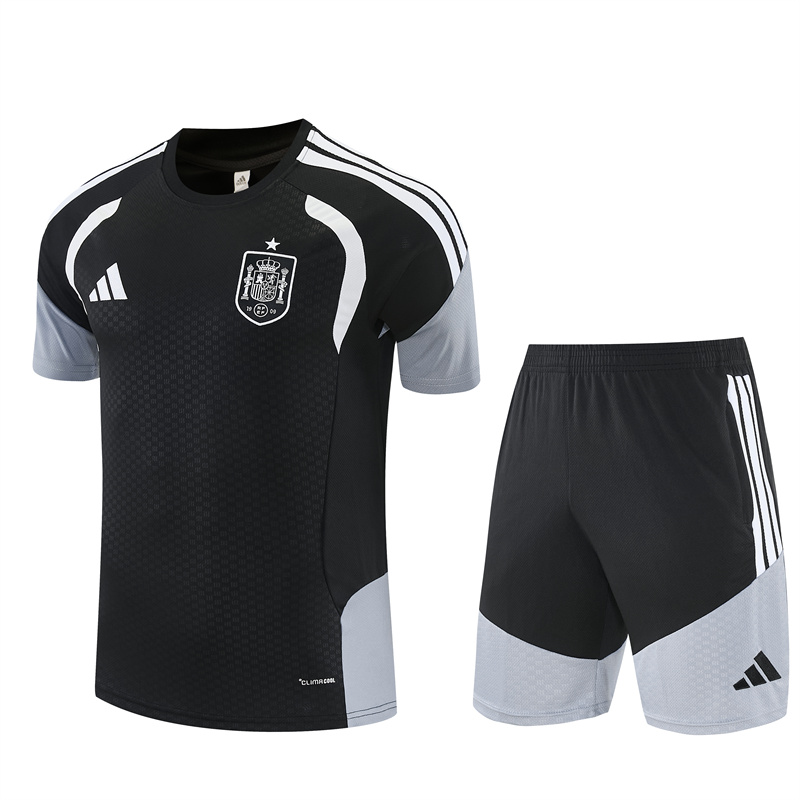 Short Sleeves Spain Training Suit - Red