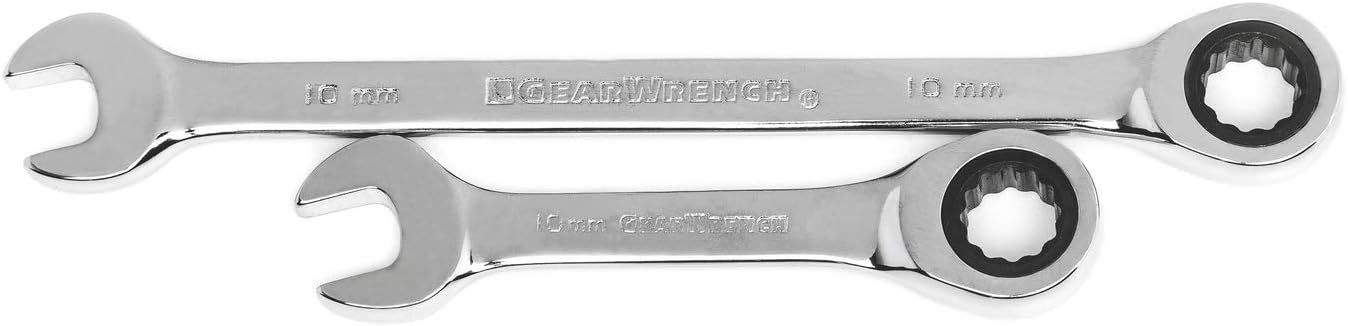 34 Pc. Standard    Ratcheting Wrench Set, SAE   Metric   85034
