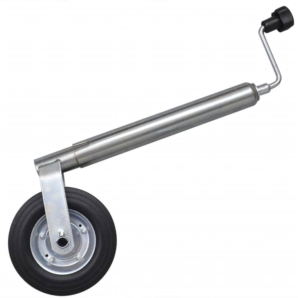 vidaXL 210308 1.9x22 Jockey Wheel with 2 Support Tubes u0026 3 Split Clamps