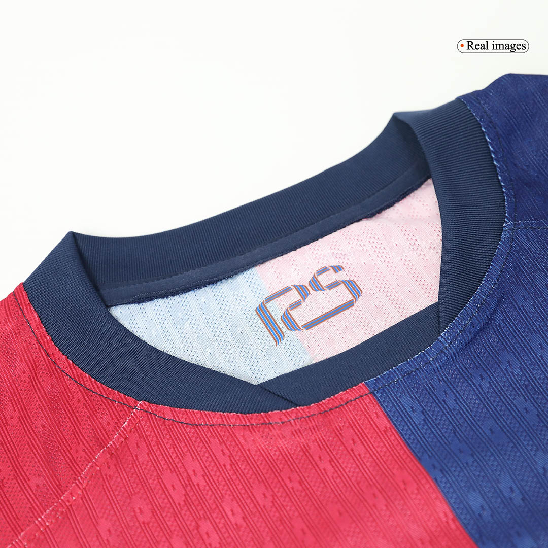 RAPHINHA #11 Barcelona Home Player Version Jersey - Spotify Logo Without Text
