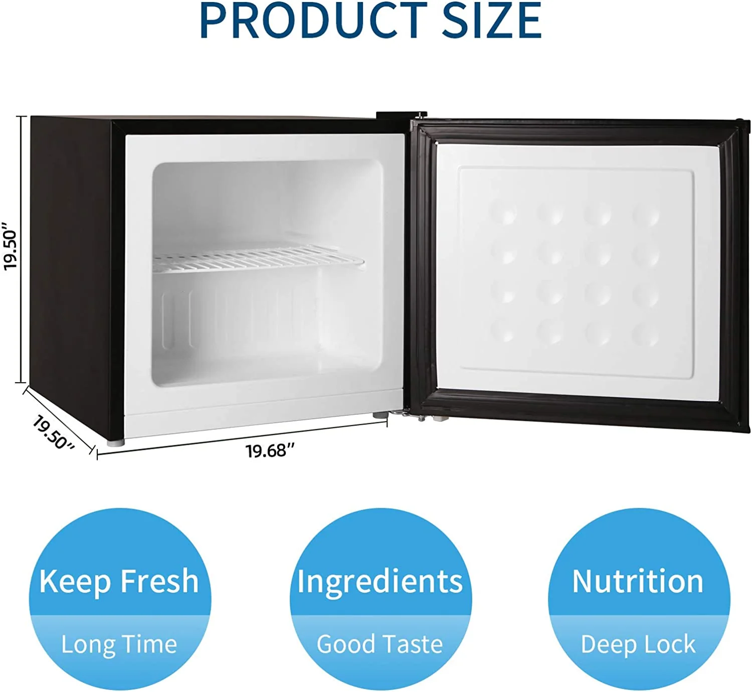 Compact Upright Freezer
