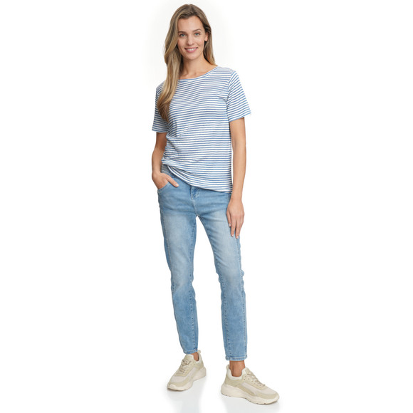 Gina Benotti Damen T-Shirt mit Effektgarn