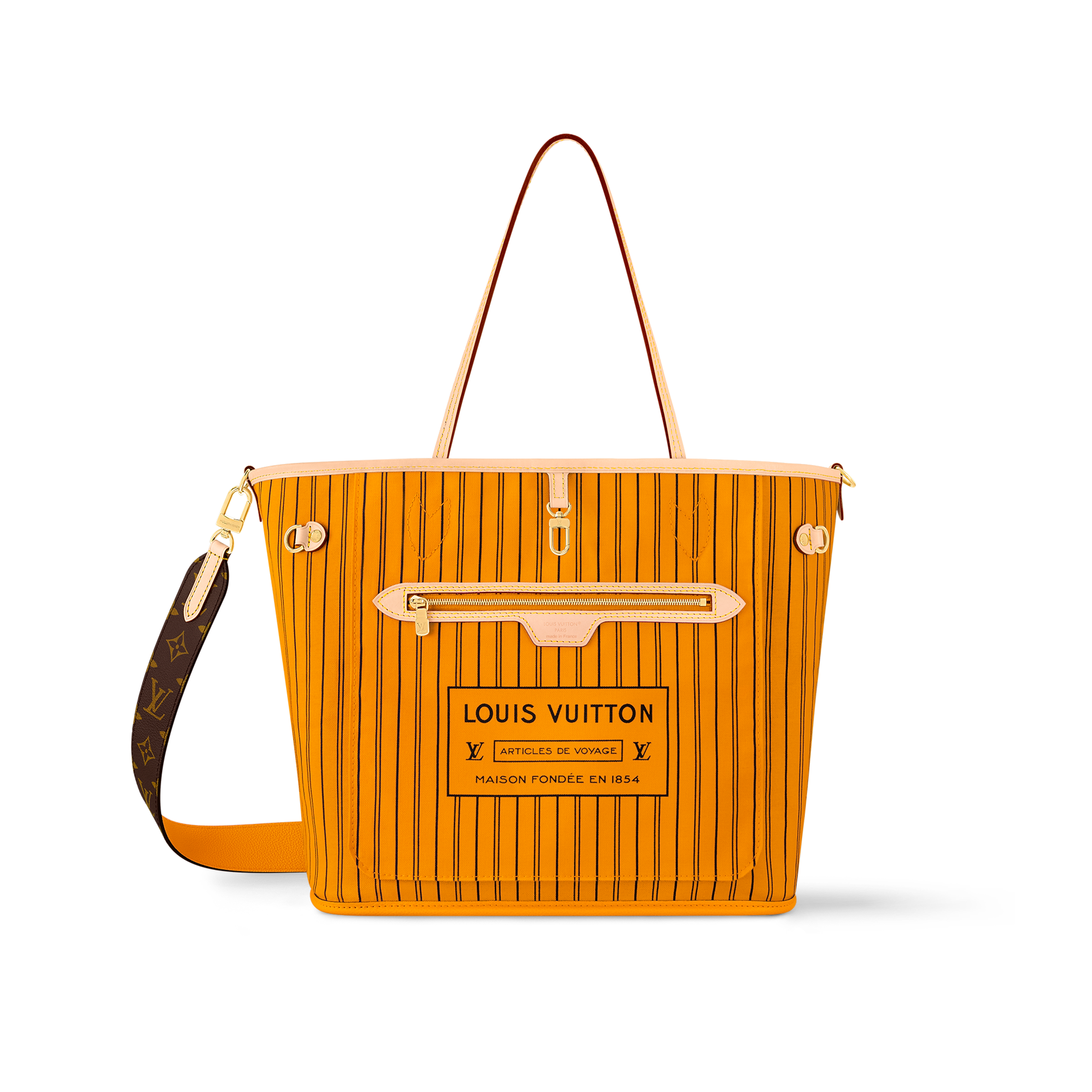 Louis Vuitton LV  Neverfull Inside Out ‘Yellow’ 31Cm M11947