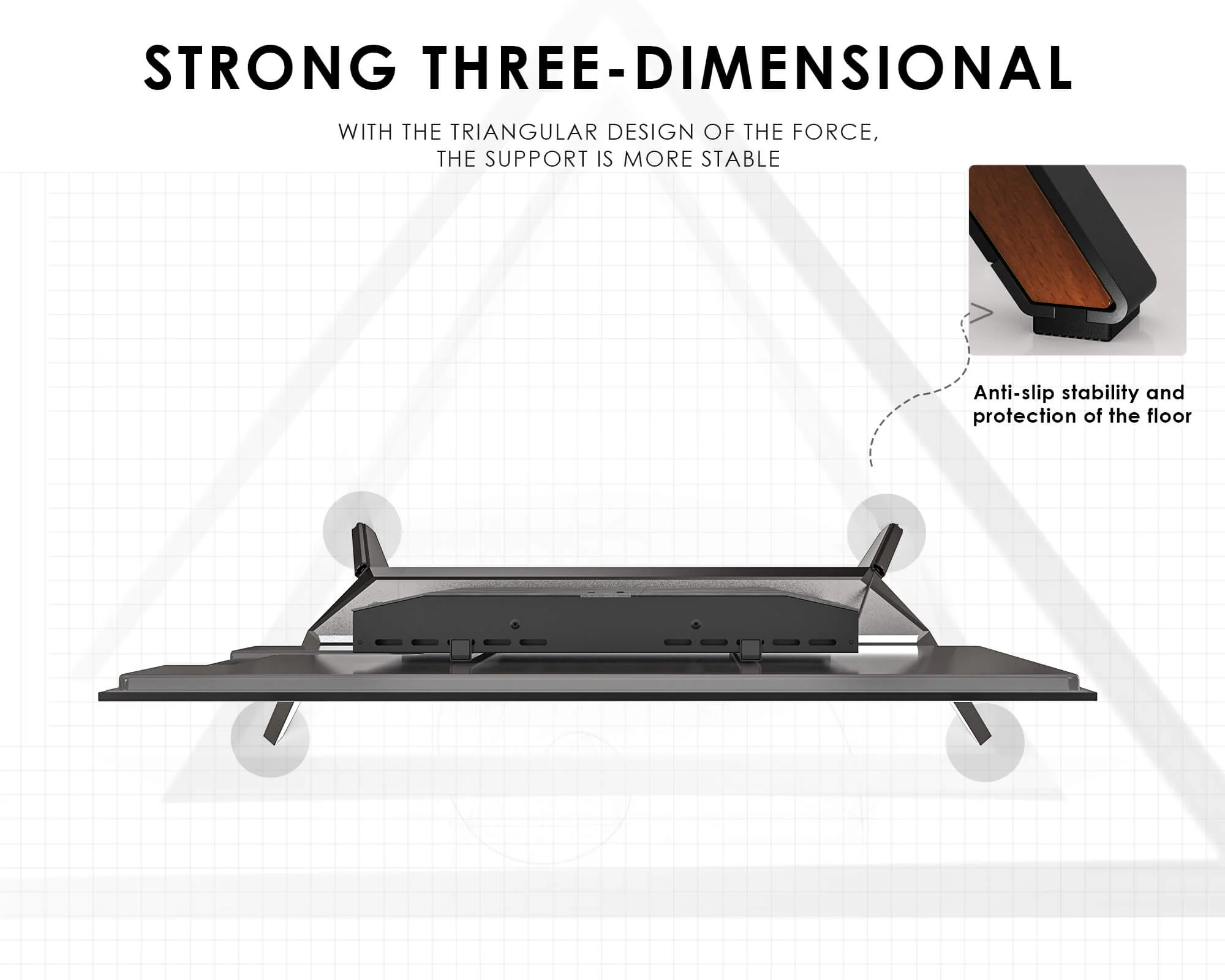Picasso FT88 Floor TV Stand