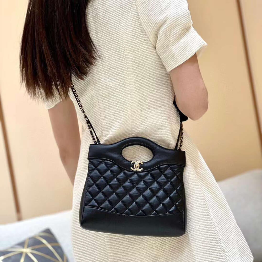 Chanel 31 Mini Calfskin Shopping Bag