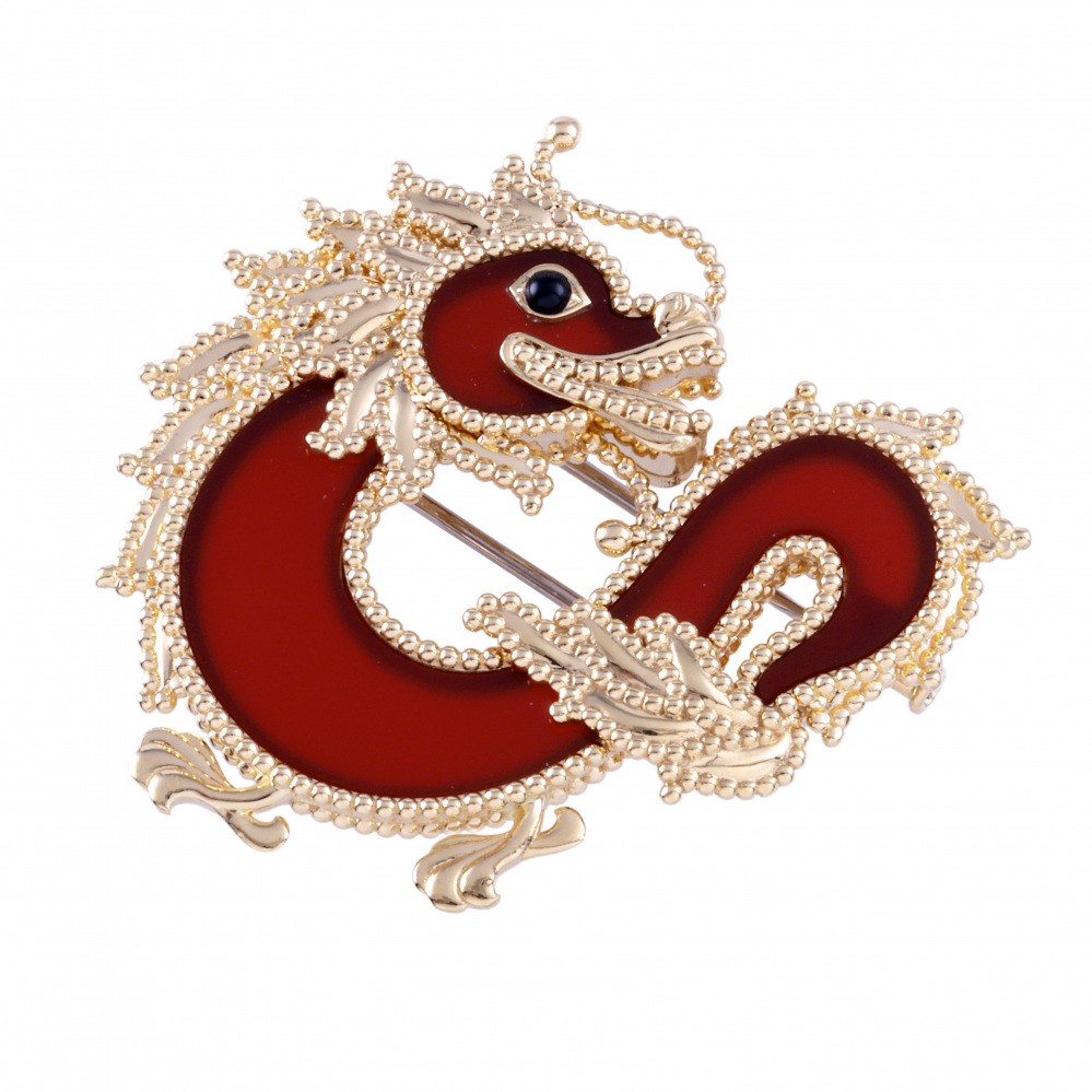 Van Cleef & Arpels K18YG Yellow Gold Brooch