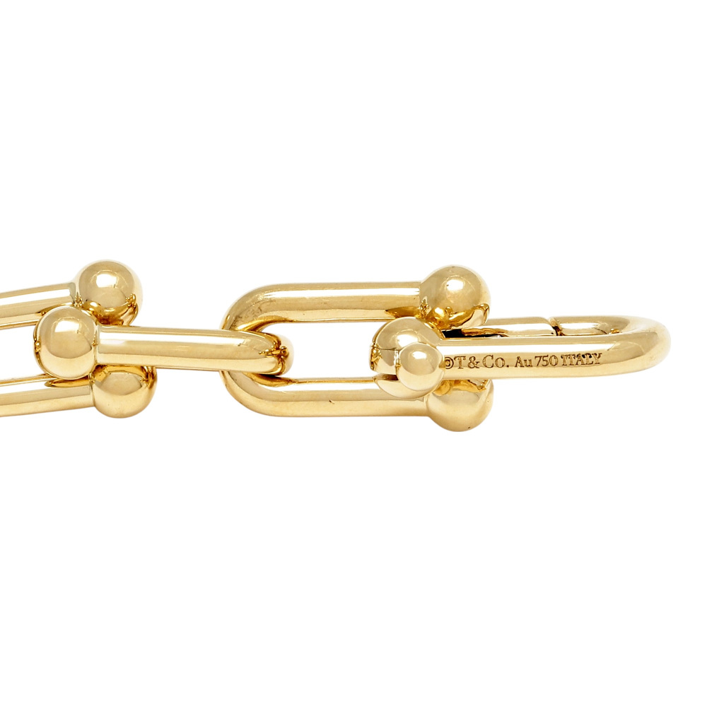 Tiffany & Co. Hardware Link Bracelet 18K Yellow Gold 70881667