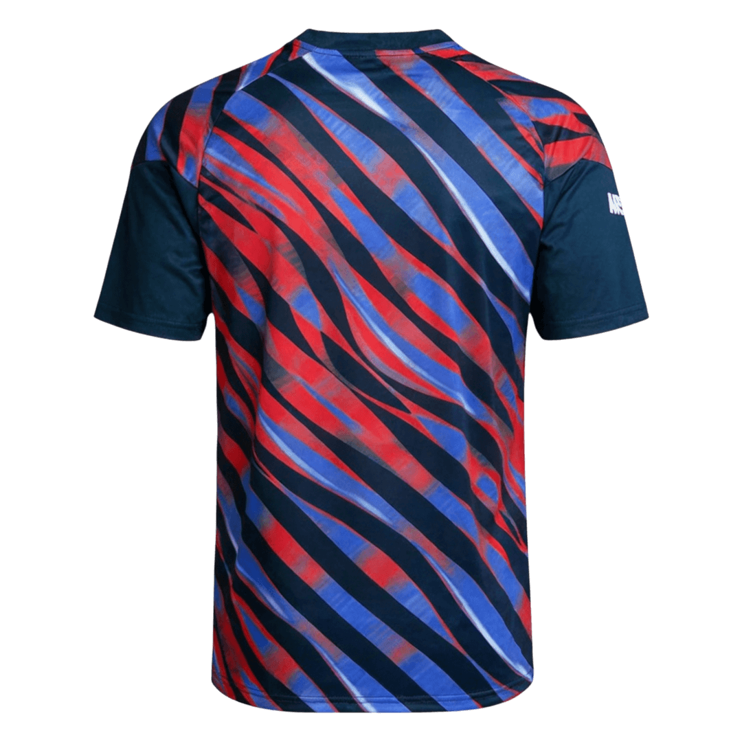 Arsenal Pre-Match Soccer Jersey 2025/26 Blue&Red