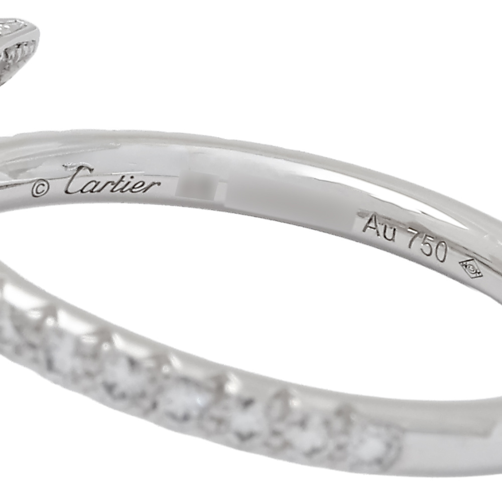 Cartier Juste un Clou Ring 18K White Gold Diamond B4231600