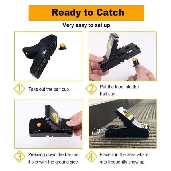 Reusable Plastic Magic Mousetrap