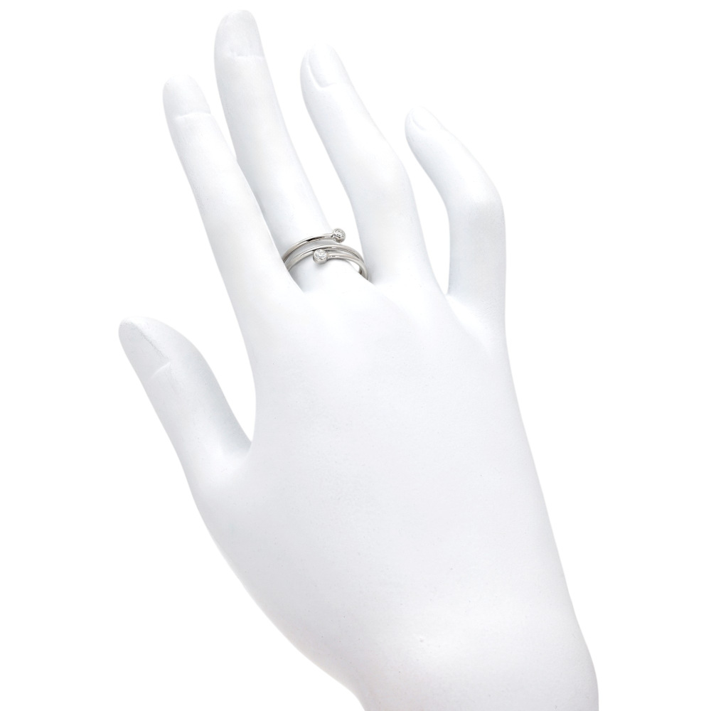 Tiffany & Co. Elsa Peretti Ring Platinum Diamond