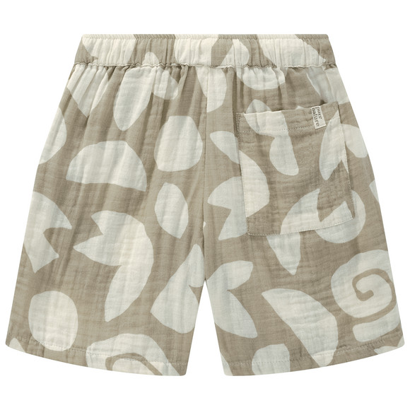 Topolino Pure Collection Jungen Musselinshorts mit Allover-Muster