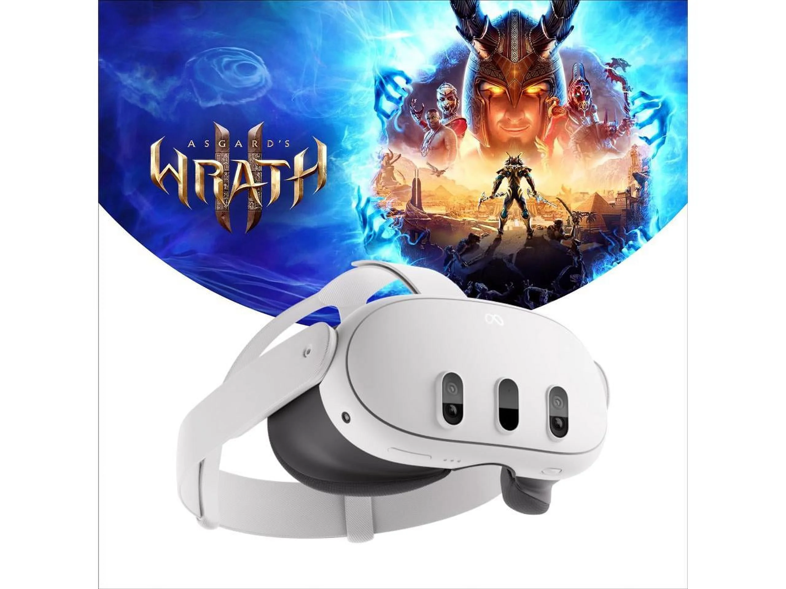 Meta Quest 3 - 512GB — Breakthrough Mixed Reality — Powerful Performance — Asgard’s Wrath 2