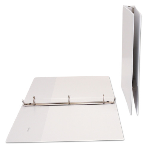 Universal Economy Round Ring View Binder, 3 Rings, 1