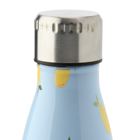 My Home Edelstahl-Trinkflasche mit Allover-Muster