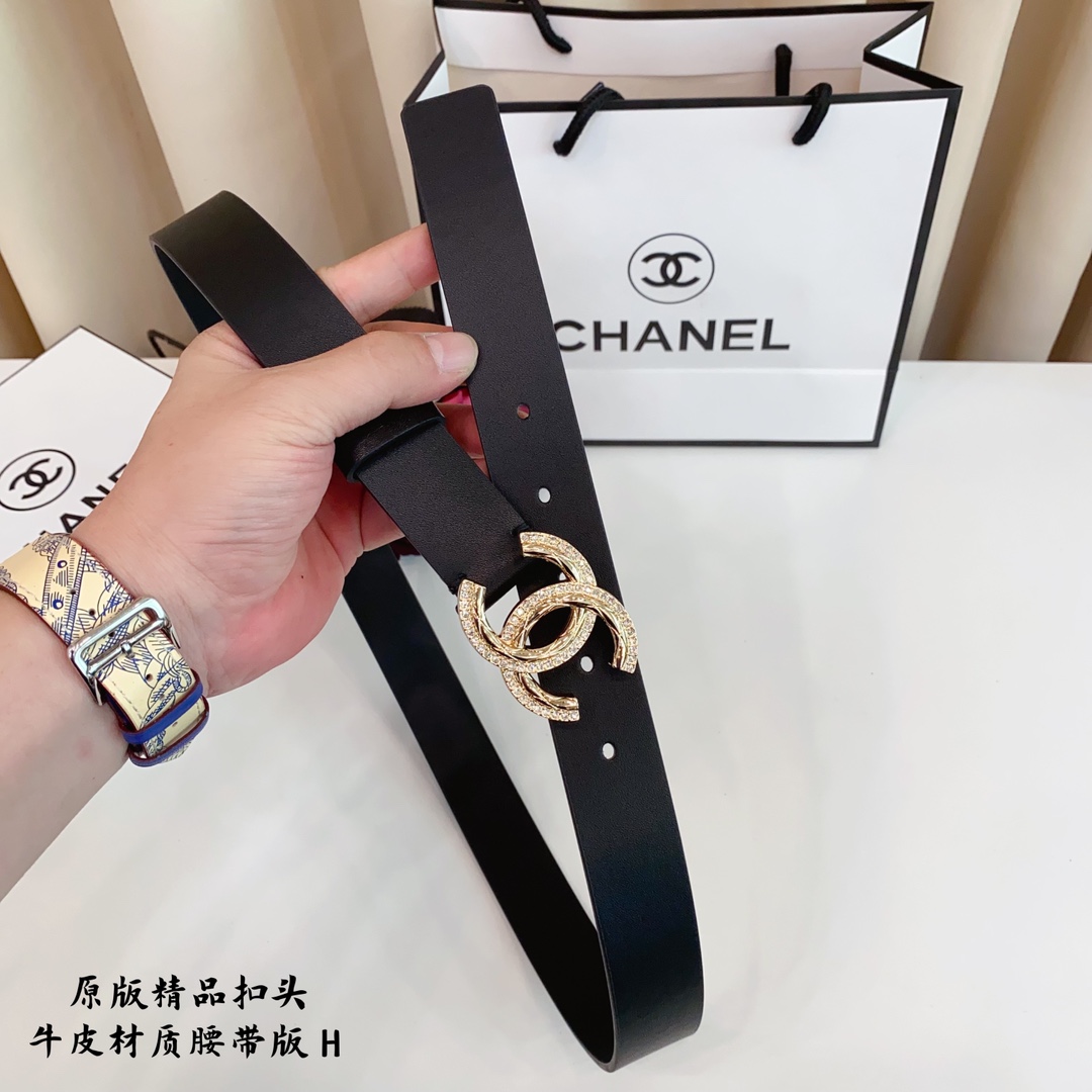 Chanel women's belt is simple and elegant - cnluxepick