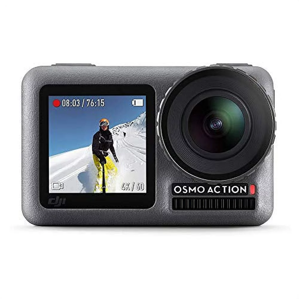DJI Osmo Action with 2 Batteries (1300mAh) 4K HDR Waterproof Action Camera