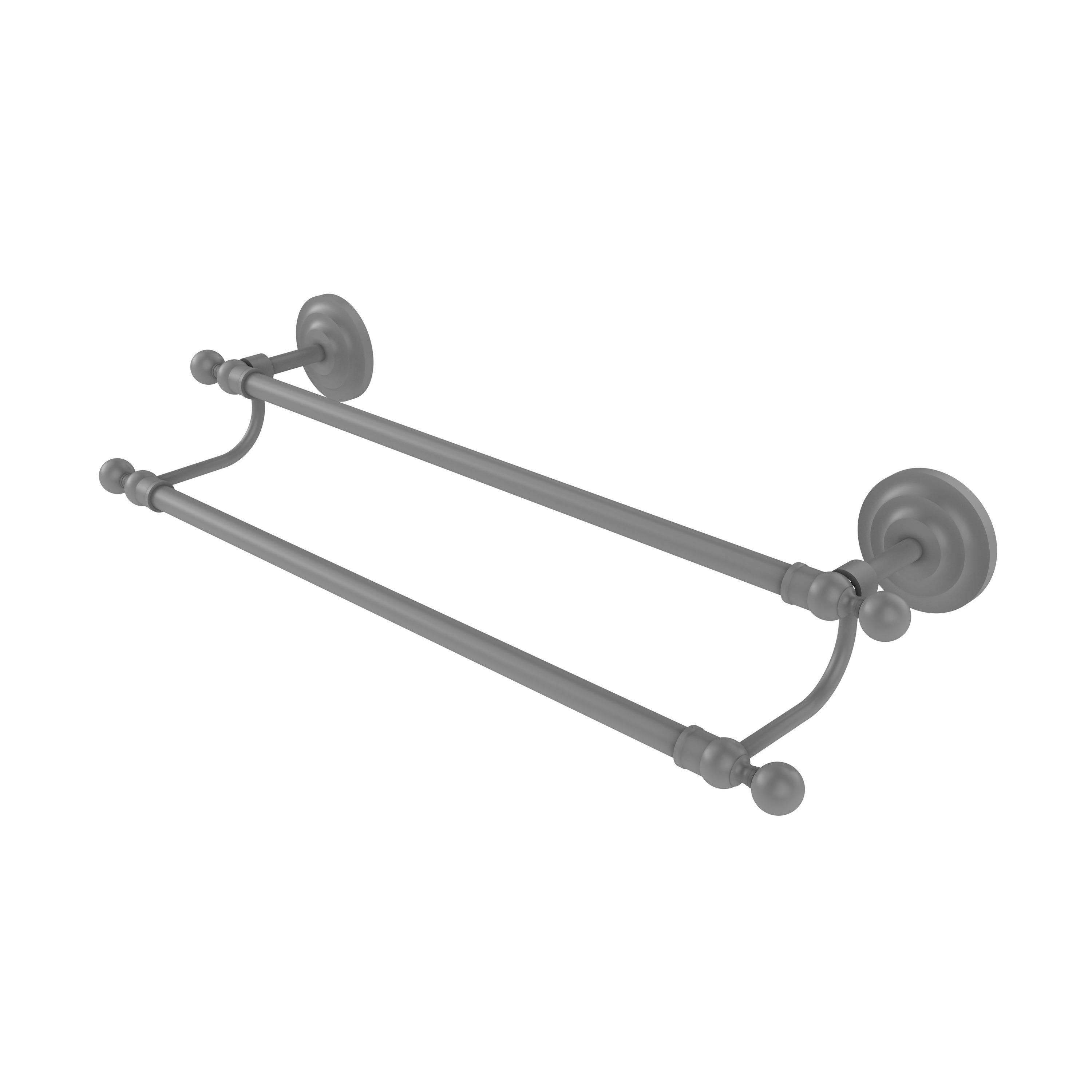 Allied Brass Que New Collection 36 inch Double Towel Bar Antique Bronze