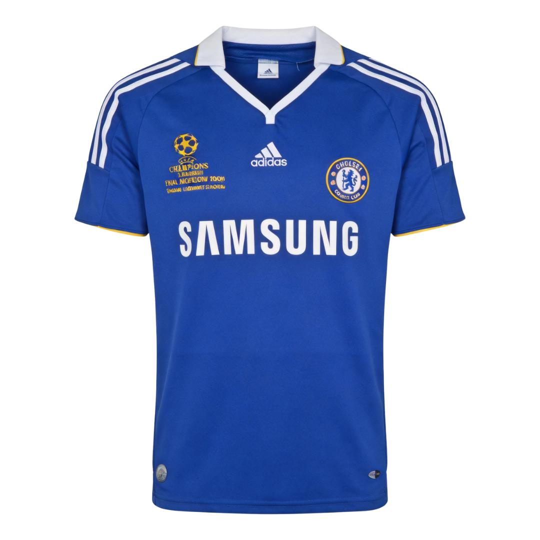 Retro Soccer Jersey Chelsea Home 2008 - UCL Final