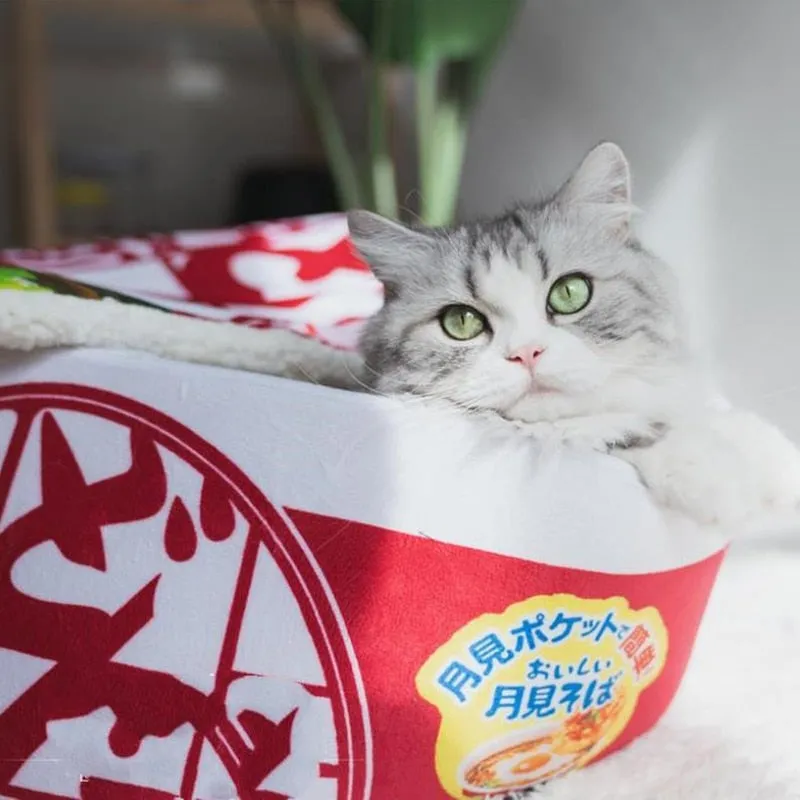 Funny Noodles Pet Bed