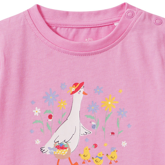Topomini Baby T-Shirt mit Bauernhof-Print