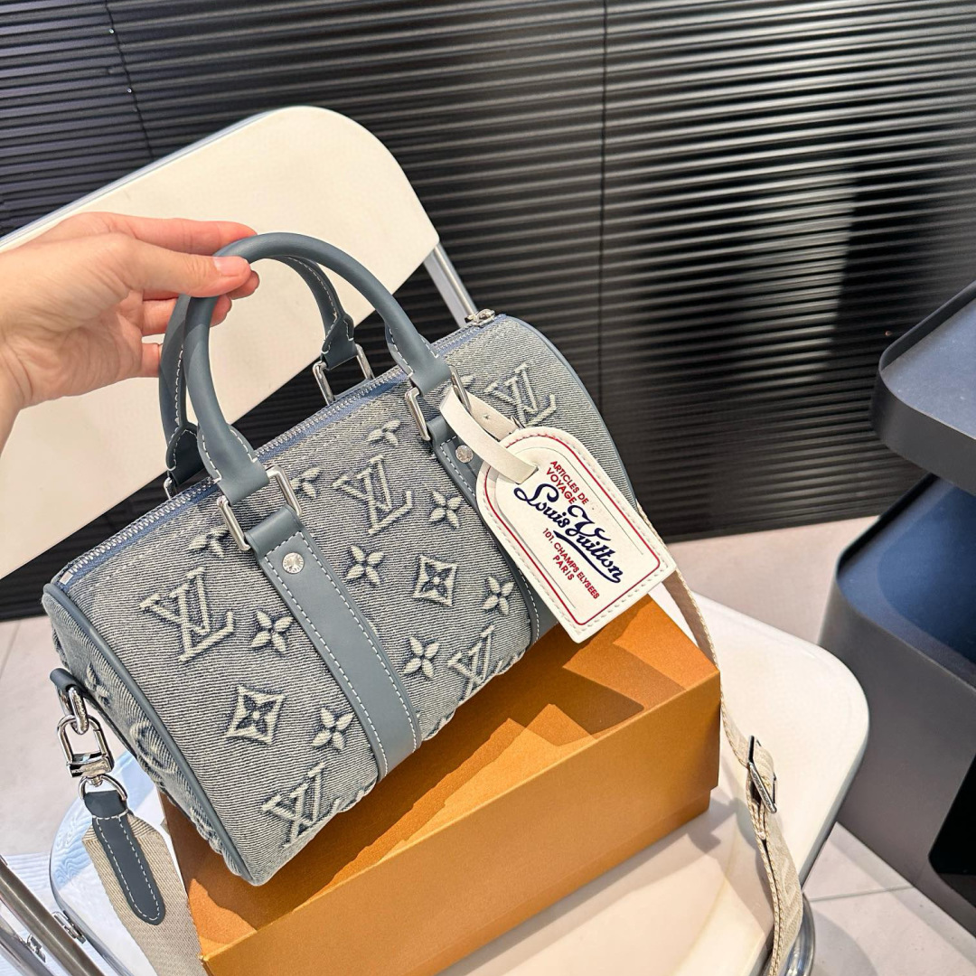 Louis Vuitton Denim Travel Bag - cnluxepick