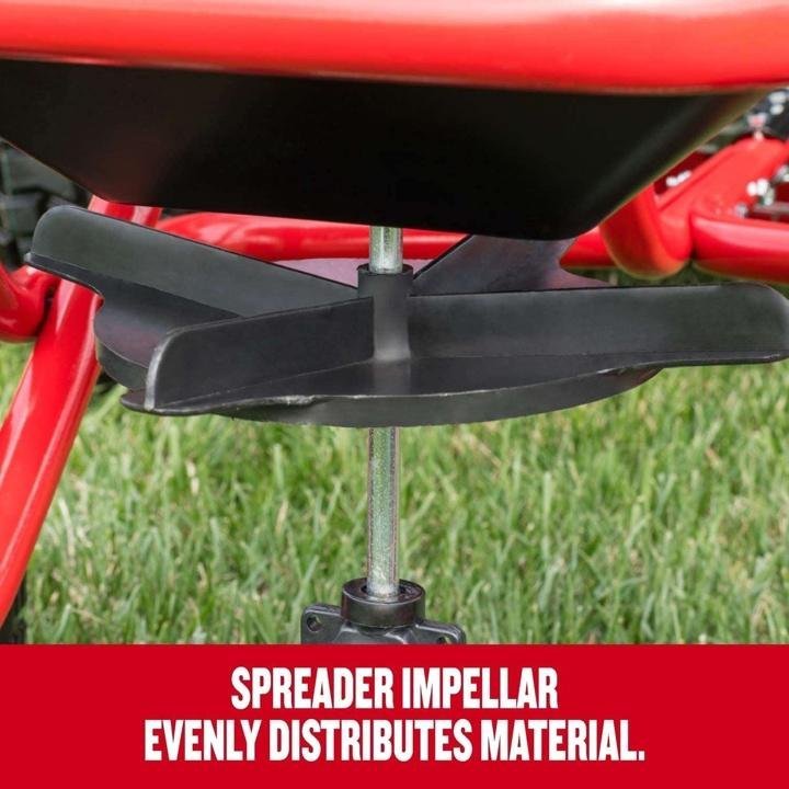 craftsman-85-lb Tow Broadcast Spreader, Red