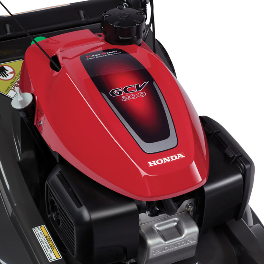 HONDA 21 In. Nexite Deck Self Propelled 4-in-1 Versamow Hydrostatic Lawn Mower with GCV200 Engine Auto Choke and Roto-stop HRX217HYA