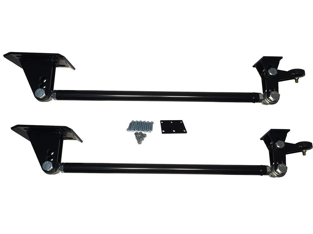Silverado & Sierra Traction Bars 1988-18 (Axle Flipped Trucks) Satin Black