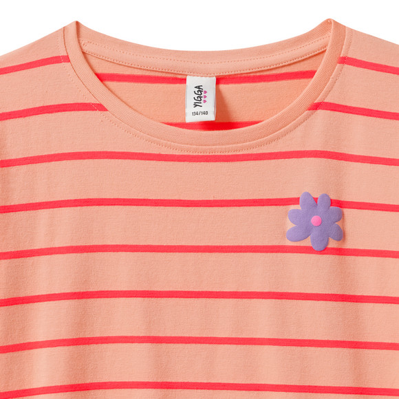 Yigga Mädchen T-Shirt mit Streifen