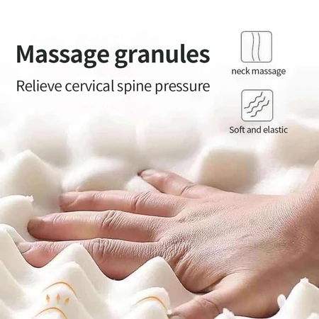 Latex Pillpw Protect Neck Memory Pillow Slow Rebound Help Sleep Cushion pillowcase Pillow Adult Child Curve Pillow Sofa