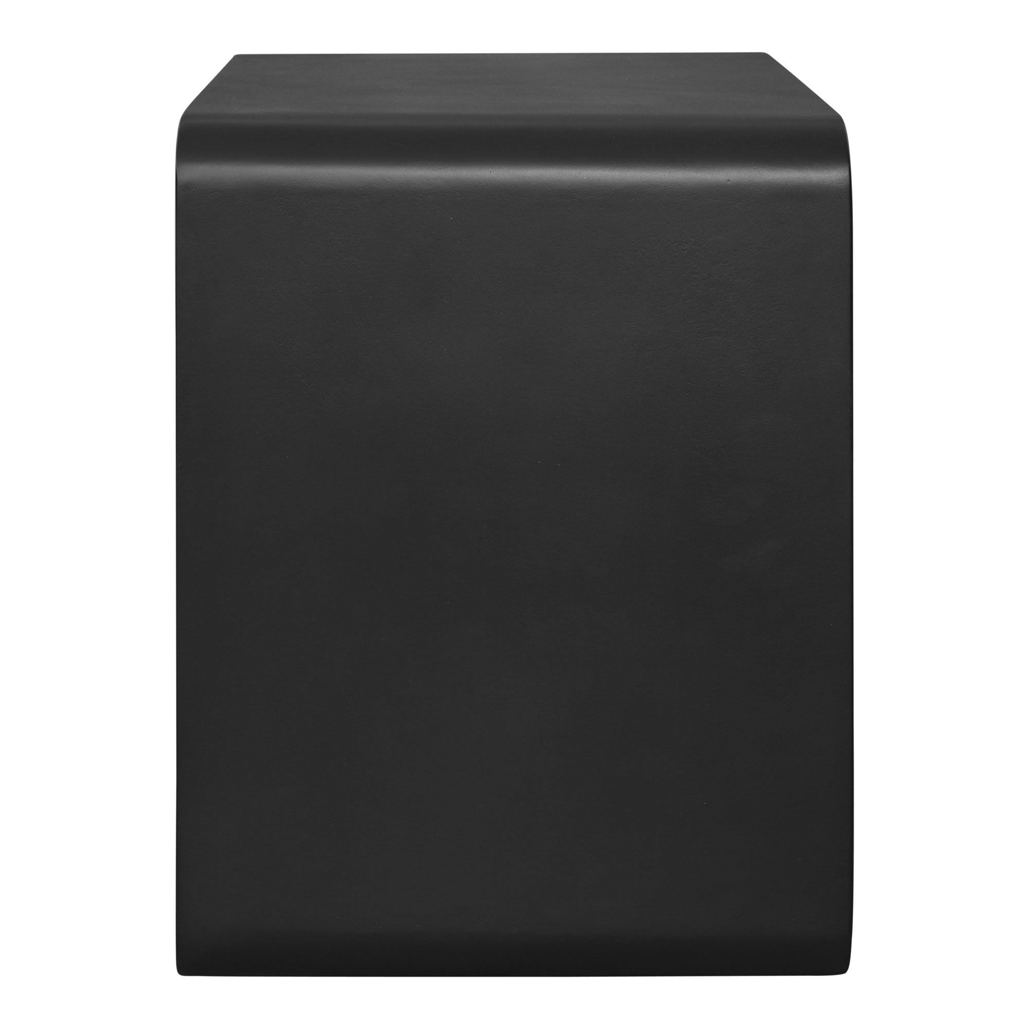 Moe's Home Collection Cali Accent Cube Grey
