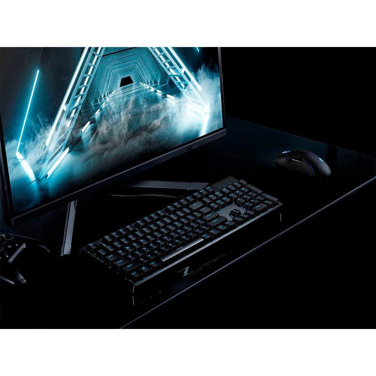 Monoprice Collider Mechanical Gaming Keyboard - Cherry MX Blue, RGB, Wired