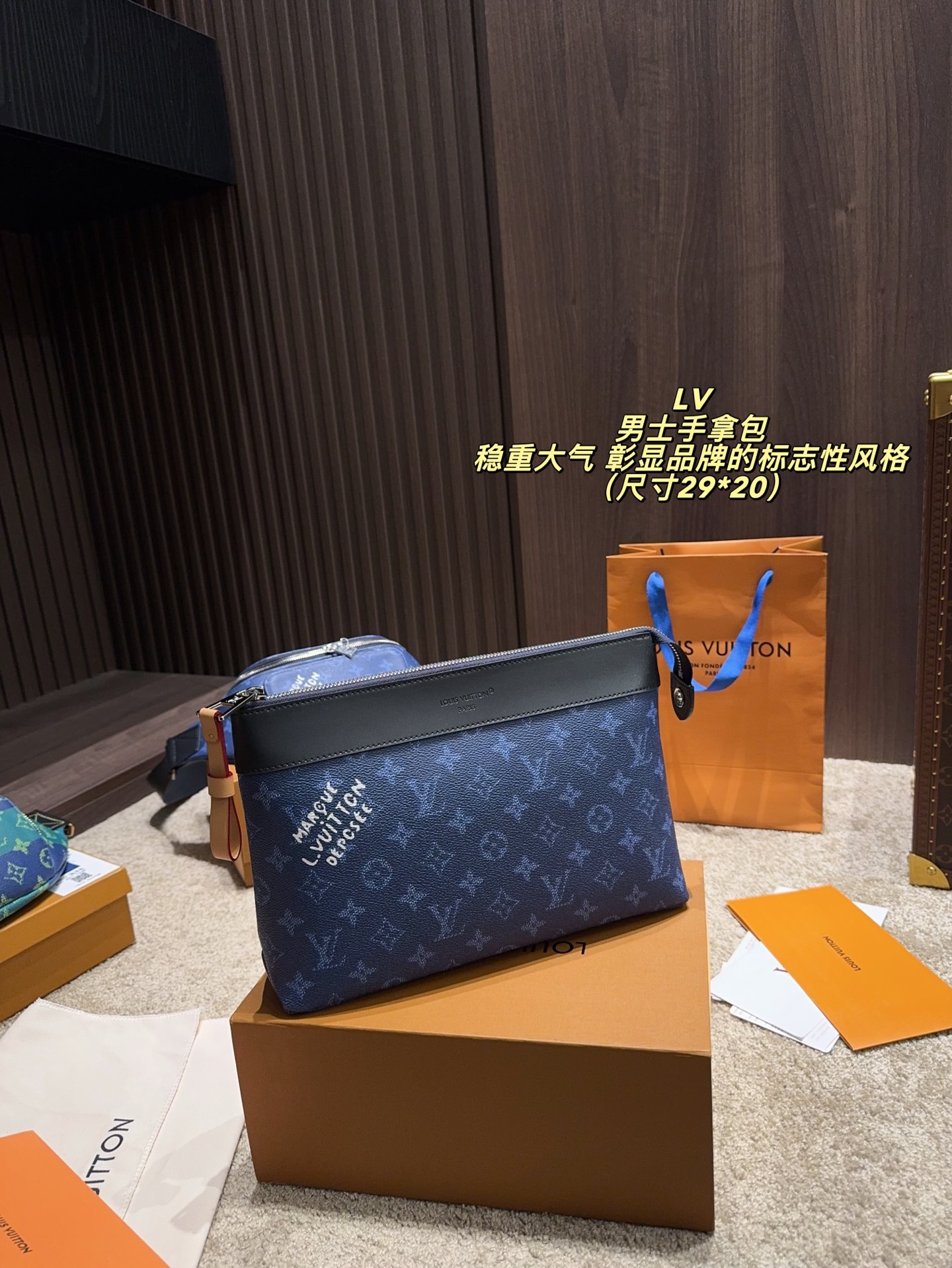 LV Men's Clutch Bag - cnluxepick
