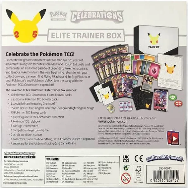 Pokemon - Celebrations Elite Trainer Box
