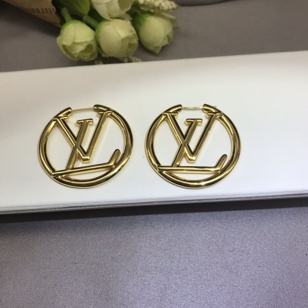 Louis Vuitton Louise Hoop Earrings M64288