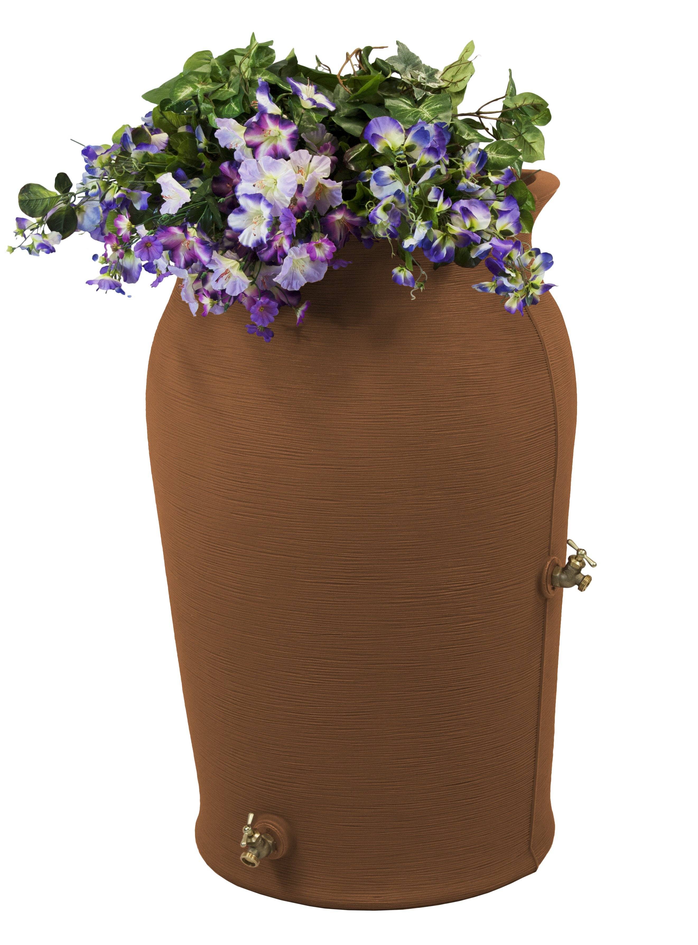 Impressions Amphora 50 Gallon Rain Saver Terra Cotta Good Ideas