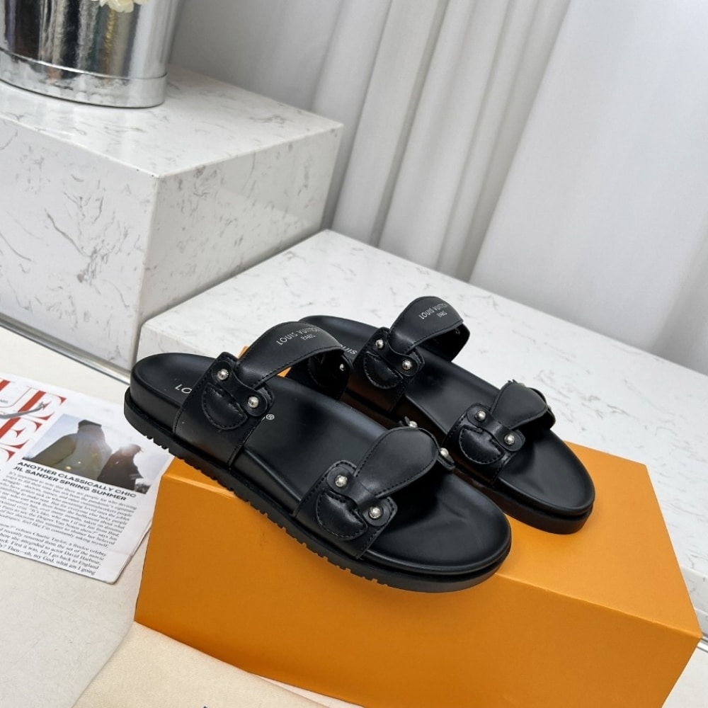 Louis Vuitton Bom Dia Comfort Mule Black