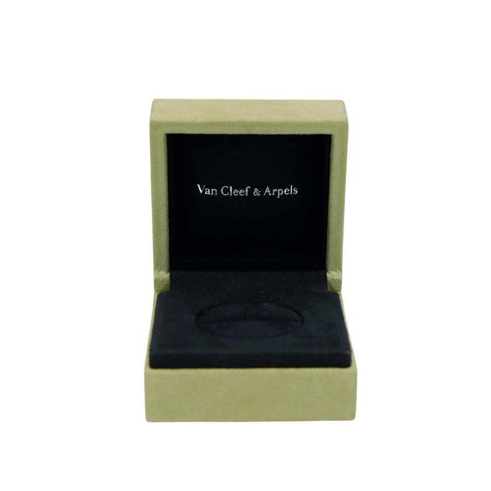 Van Cleef & Arpels Frivole 1 Flower Ring 18K White Gold Diamond VCARD31600