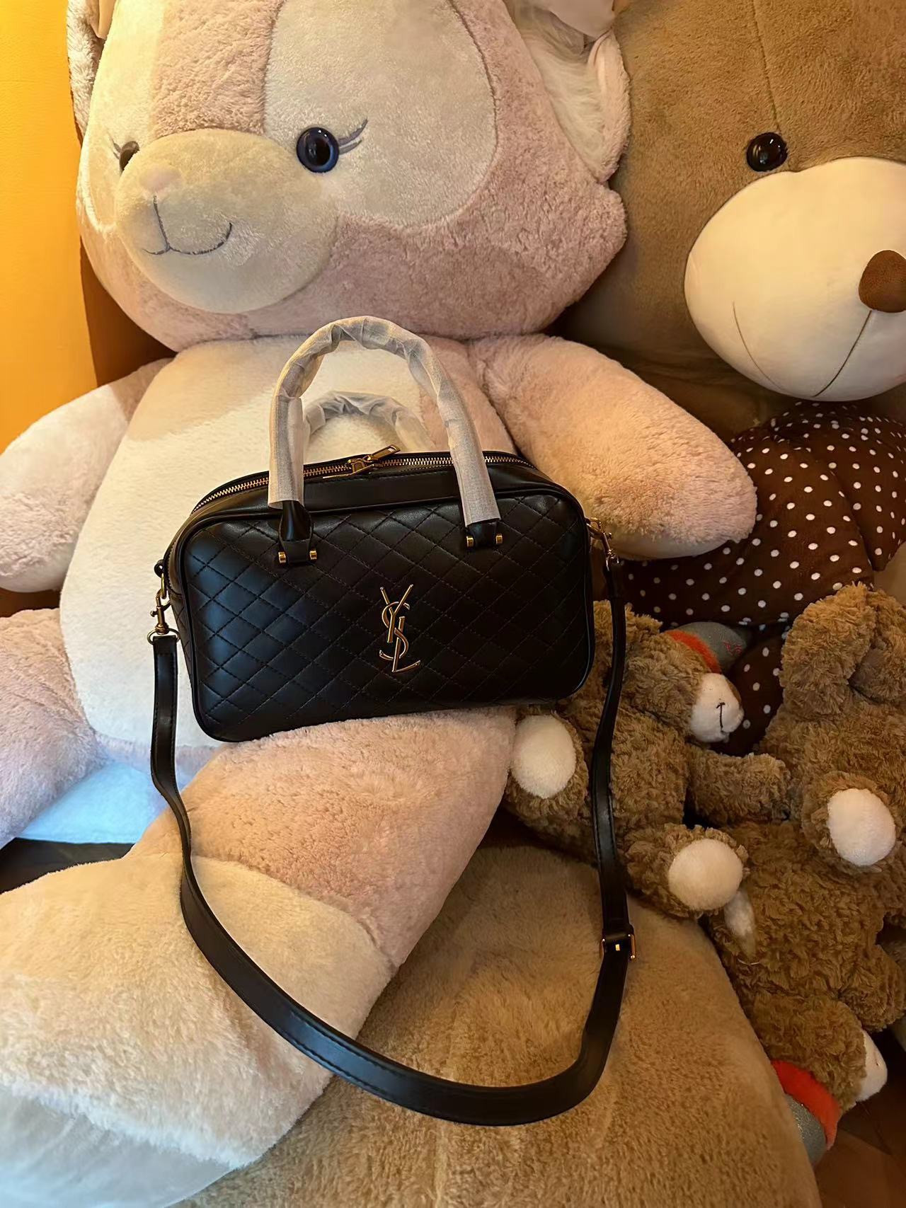 Vintage YSL Bowling Pillow Bag - cnluxepick