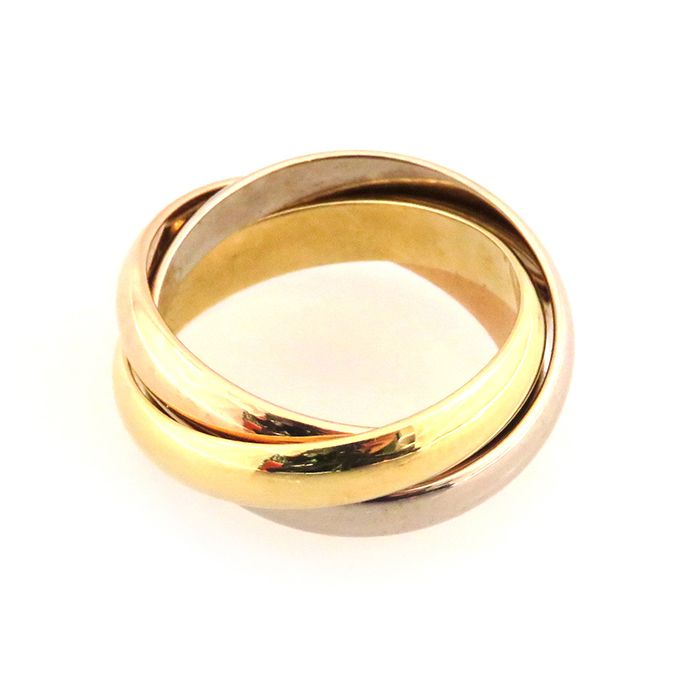 Cartier Trinity Ring Tri-Gold